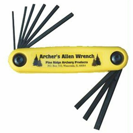 PINE RIDGE ARCHERY PROD Archers Allen Wrench Set with Hlst PI394420